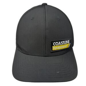 Coastline Equipment Fitted Hat Black XL Embroidered Flexfit Yupoong